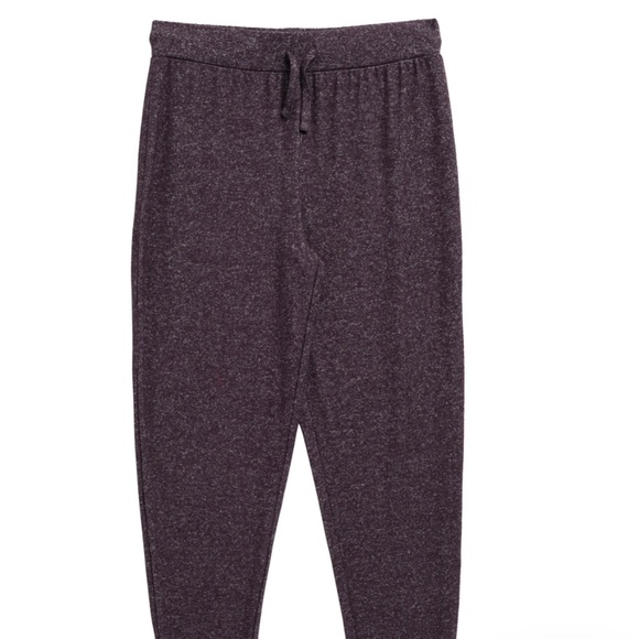 Z by Zella Girl Ella Joggers Drawstring Cozy Purple Nebula Big Girl Size S(7-8) - Picture 3 of 14